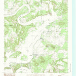 United States Geological Survey Costello Island, TX (1984, 24000-Scale) digital map
