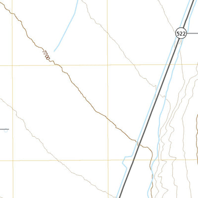 United States Geological Survey Costilla, NM (2020, 24000-Scale) digital map