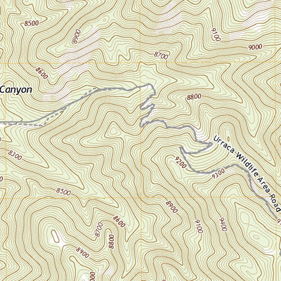United States Geological Survey Costilla, NM (2020, 24000-Scale) digital map