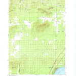 United States Geological Survey Cote Dame Marie, MI (1950, 24000-Scale) digital map