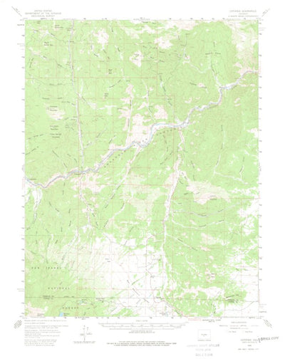 United States Geological Survey Cotopaxi, CO (1959, 62500-Scale) digital map