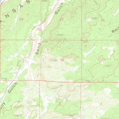 United States Geological Survey Cotopaxi, CO (1959, 62500-Scale) digital map