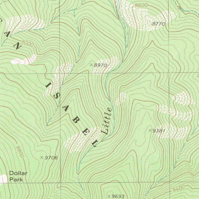 United States Geological Survey Cotopaxi, CO (1980, 24000-Scale) digital map
