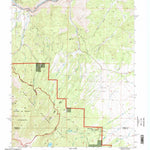 United States Geological Survey Cotopaxi, CO (1994, 24000-Scale) digital map
