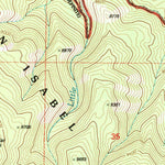 United States Geological Survey Cotopaxi, CO (1994, 24000-Scale) digital map