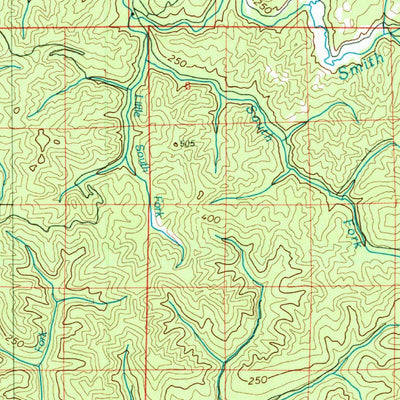 United States Geological Survey Cottage Grove, OR (1979, 100000-Scale) digital map