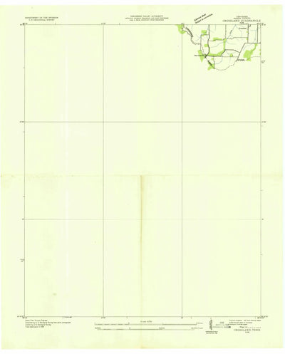 United States Geological Survey Cottage Grove, TN (1936, 24000-Scale) digital map
