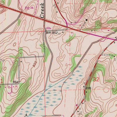 United States Geological Survey Cottage Grove, WI (1962, 24000-Scale) digital map