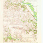 United States Geological Survey Cotter, IA (1970, 24000-Scale) digital map