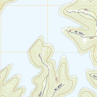 United States Geological Survey Cotter NW, AR (2020, 24000-Scale) digital map