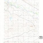 United States Geological Survey Cottier, WY (1990, 24000-Scale) digital map