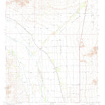 United States Geological Survey Cotton Center NW, AZ (1973, 24000-Scale) digital map