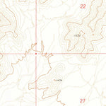 United States Geological Survey Cotton Center SE, AZ (1973, 24000-Scale) digital map