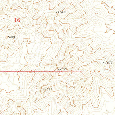 United States Geological Survey Cotton Center SE, AZ (1973, 24000-Scale) digital map
