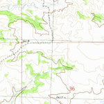 United States Geological Survey Cotton Creek, MT (1980, 24000-Scale) digital map