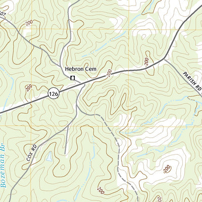 United States Geological Survey Cotton Plant, LA (2020, 24000-Scale) digital map