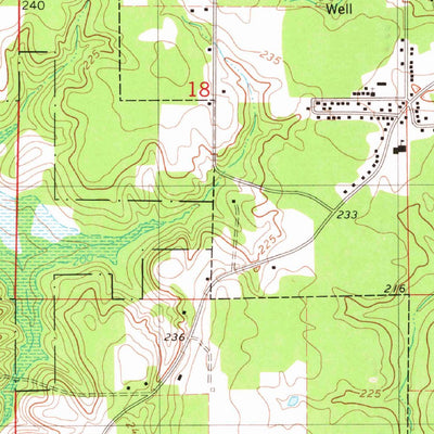 United States Geological Survey Cotton Valley, LA (1981, 24000-Scale) digital map
