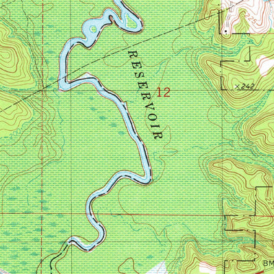 United States Geological Survey Cotton Valley, LA (1981, 24000-Scale) digital map