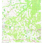 United States Geological Survey Cottondale East, FL (1982, 24000-Scale) digital map