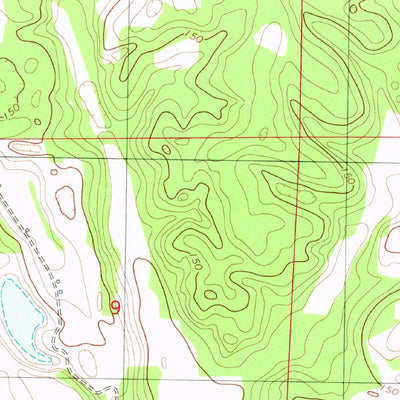 United States Geological Survey Cottondale East, FL (1982, 24000-Scale) digital map