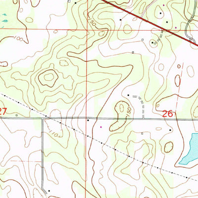 United States Geological Survey Cottondale East, FL (1994, 24000-Scale) digital map