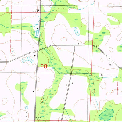 United States Geological Survey Cottondale West, FL (1982, 24000-Scale) digital map
