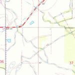 United States Geological Survey Cottonport, LA (1966, 24000-Scale) digital map