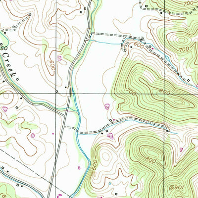 United States Geological Survey Cottontown, TN (1994, 24000-Scale) digital map