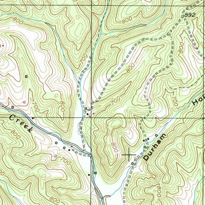 United States Geological Survey Cottontown, TN (1994, 24000-Scale) digital map