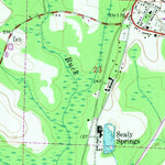 United States Geological Survey Cottonwood, AL-FL (1969, 24000-Scale) digital map