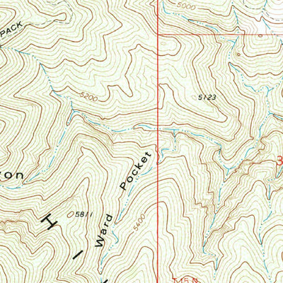 United States Geological Survey Cottonwood, AZ (1973, 24000-Scale) digital map