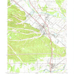 United States Geological Survey Cottonwood, CA (1965, 24000-Scale) digital map