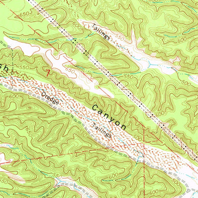 United States Geological Survey Cottonwood, CA (1965, 24000-Scale) digital map