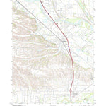 United States Geological Survey Cottonwood, CA (2012, 24000-Scale) digital map