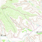 United States Geological Survey Cottonwood Camp, TX (1967, 24000-Scale) digital map