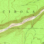 United States Geological Survey Cottonwood Canyon, NM (1962, 24000-Scale) digital map