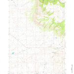 United States Geological Survey Cottonwood Canyon, WY (1966, 24000-Scale) digital map
