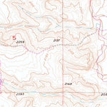 United States Geological Survey Cottonwood Creek NE, SD (1956, 24000-Scale) digital map