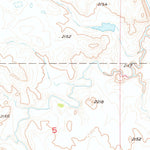 United States Geological Survey Cottonwood Creek SE, SD (1956, 24000-Scale) digital map