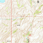 United States Geological Survey Cottonwood Creek, WY (1968, 24000-Scale) digital map