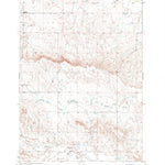 United States Geological Survey Cottonwood Draw, SD (1953, 24000-Scale) digital map