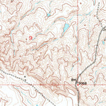 United States Geological Survey Cottonwood Draw, SD (1953, 24000-Scale) digital map