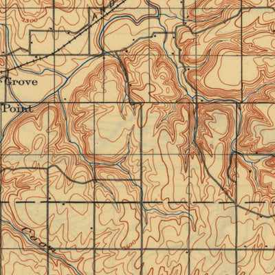 United States Geological Survey Cottonwood Falls, KS (1898, 125000-Scale) digital map