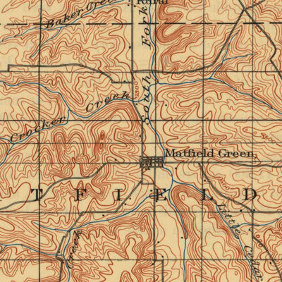 United States Geological Survey Cottonwood Falls, KS (1898, 125000-Scale) digital map