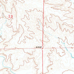 United States Geological Survey Cottonwood Falls, WY (1951, 24000-Scale) digital map