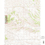 United States Geological Survey Cottonwood Falls, WY (1992, 24000-Scale) digital map