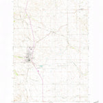 United States Geological Survey Cottonwood, ID (1967, 24000-Scale) digital map