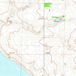 United States Geological Survey Cottonwood Lake, ND (1981, 24000-Scale) digital map