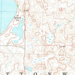 United States Geological Survey Cottonwood Lake, ND (1981, 24000-Scale) digital map