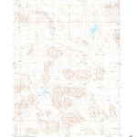 United States Geological Survey Cottonwood Lake, NE (1982, 24000-Scale) digital map